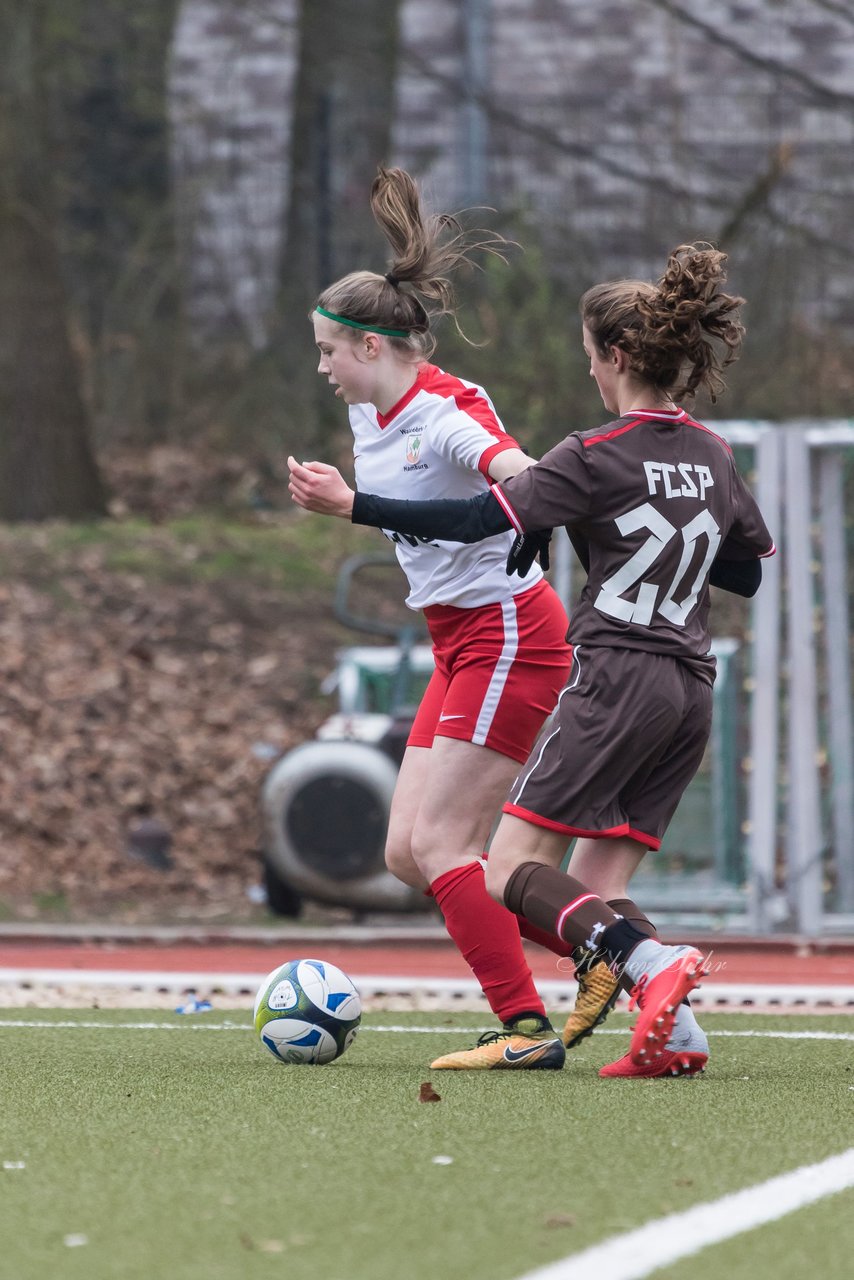 Bild 172 - B-Juniorinnen Walddoerfer - St.Pauli : Ergebnis: 4:1